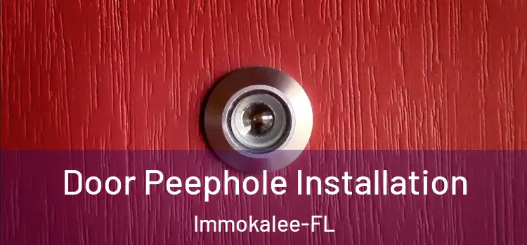 Door Peephole Installation Immokalee-FL